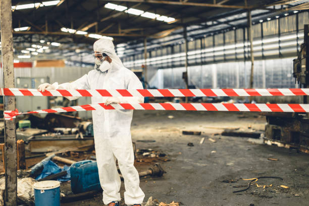 Professional Biohazard technician working in Verona, OH